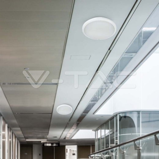 20W Domelight Sensor Microwave CCT Adjustable IP66 - 8