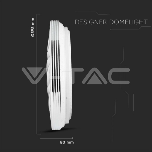 Plafón Techo LED 20W 40W 20W Mando Distancia CCT F400 60mm - 12