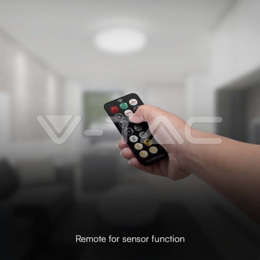 Foco Domo LED 24W Con Sensor SAMSUNG Chip 6500K Marco Redondo Blanco IP44 - 8