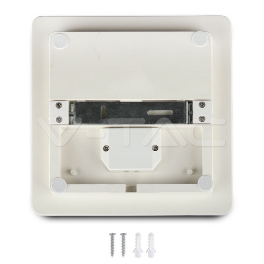 Plafón LED 25W SAMSUNG Chip Frameless cuadrado 3000K IP44 100lm/W - 5