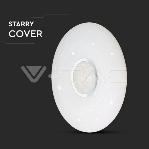 30W-60W-30W Designer Dome Light Remote Control Color Change Dimmable Round Cover - 2