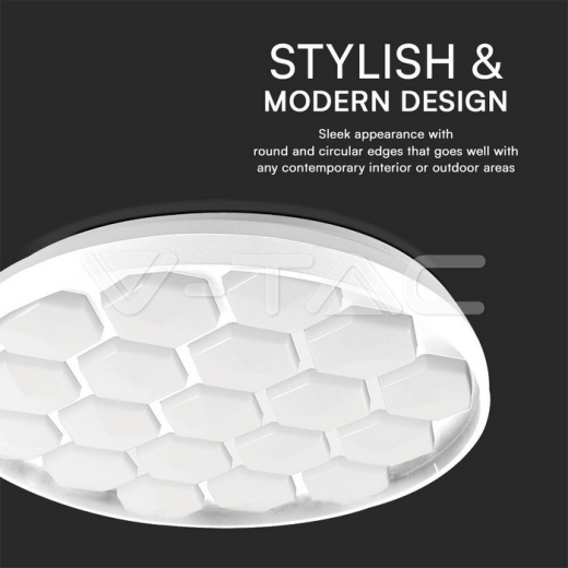 30W / 60W / 30W Designer Domelight Remote Control Dimmable Beehive Cover - 2