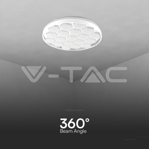 30W / 60W / 30W Designer Domelight Remote Control Dimmable Beehive Cover - 5