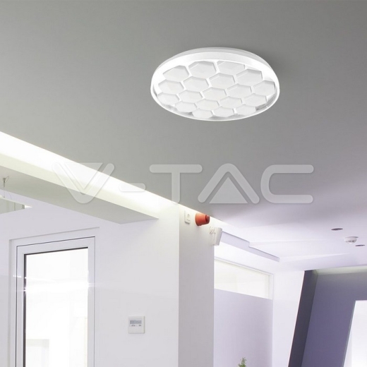 30W / 60W / 30W Designer Domelight Remote Control Dimmable Beehive Cover - 8