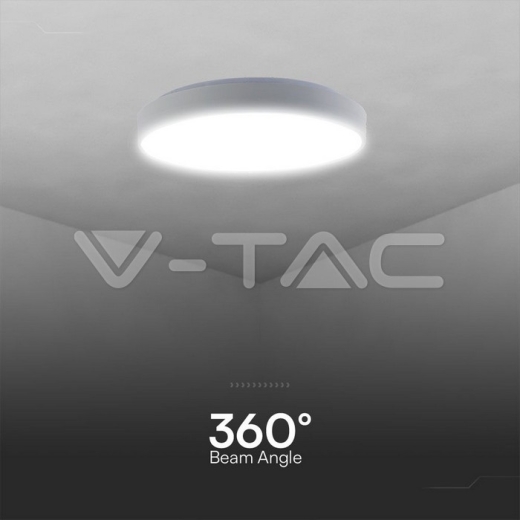 30W / 60W / 30W Luz de techo de diseño Control remoto Regulable Elegante cubierta blanca - 5