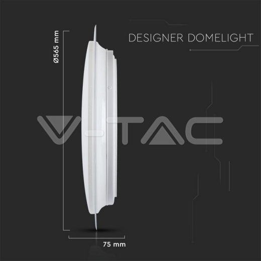 Plafón Techo LED 30W 60W 30W Mando Distancia CCT Cubierta Estrellas - 11