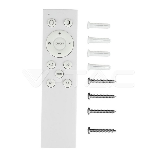 Plafón Techo LED 30W 60W 30W Mando Distancia CCT Cubierta Estrellas - 6