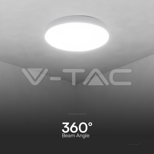 30W / 60W / 30W Designer Domelight Remote Control Dimmable Victory White Cover - 5