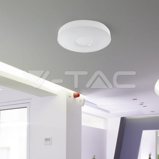 30W / 60W / 30W Designer Domelight Remote Control Dimmable Victory White Cover - 8