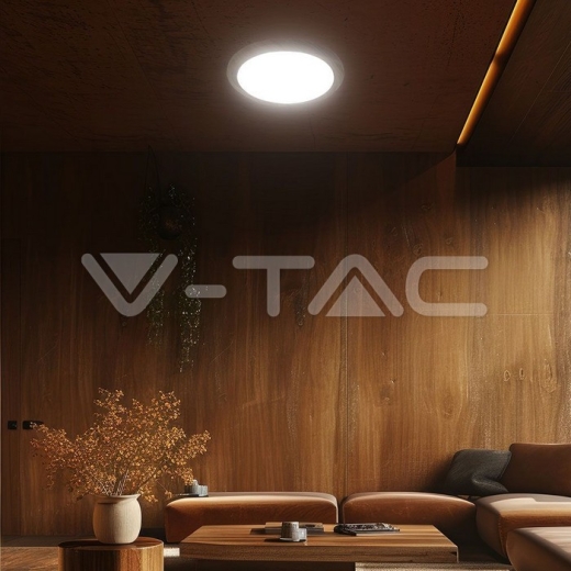 Cubierta ciclónica regulable con control remoto de luz de techo de diseño de 30W / 60W / 30W - 8