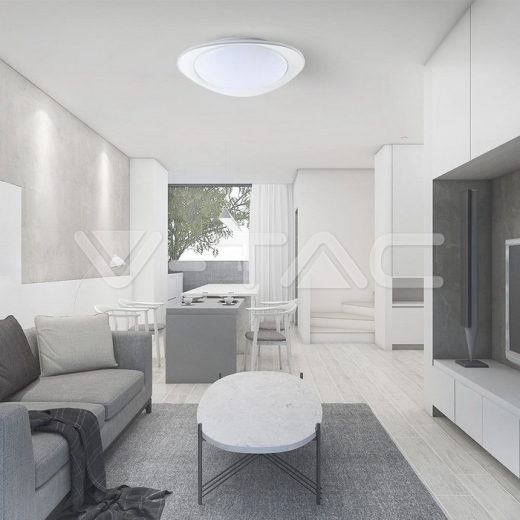 30W / 60W / 30W Designer Domelight Remote Control Dimmable Phantom Cover - 9