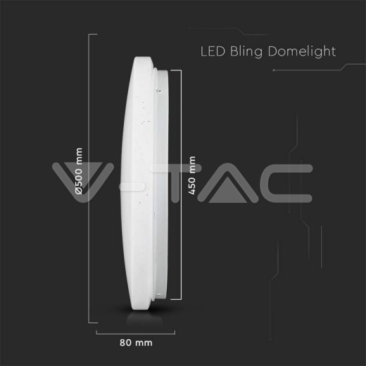 36W LED Dome Light Starry Cover Color Changing 3 in 1 - 11