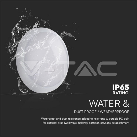 8W/16W/20W LED Dome Light Sensor LED By SAMSUNG 3 in 1 RD IP65 - 8