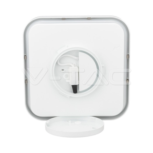 Plafón LED 48W Cuadrado Marco Blanco 3000K IP44 - 6