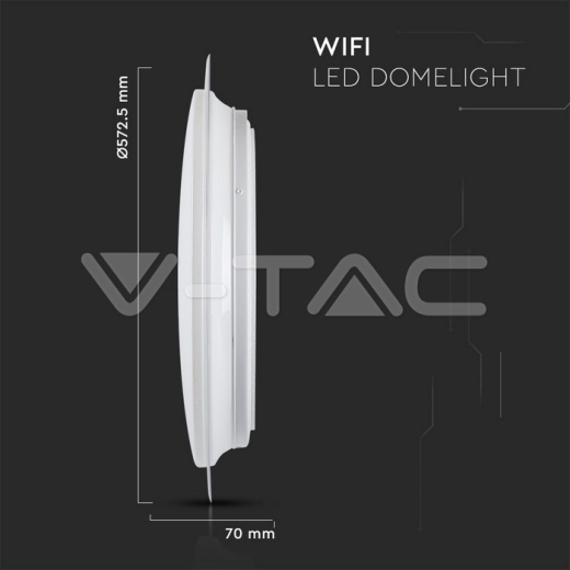 Plafón de LED 60W SMART 3 en 1 Starry Cover - 11