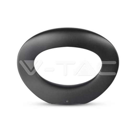 Lámpara de pared 10W LED cuerpo negro 4000K - 1