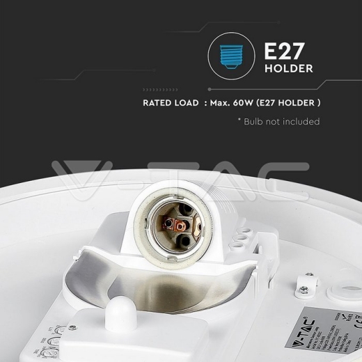 Dome Light Sensor E27 Microwave - 8