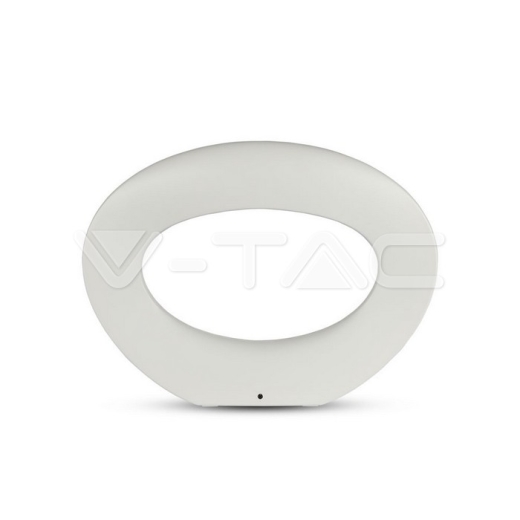 10W LED Wall Light IP65 White Body 4000K - 1