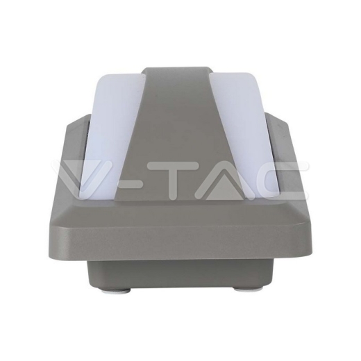 12W LED Bulkhead With Softlight 4000K Grey Body IP65 - 3