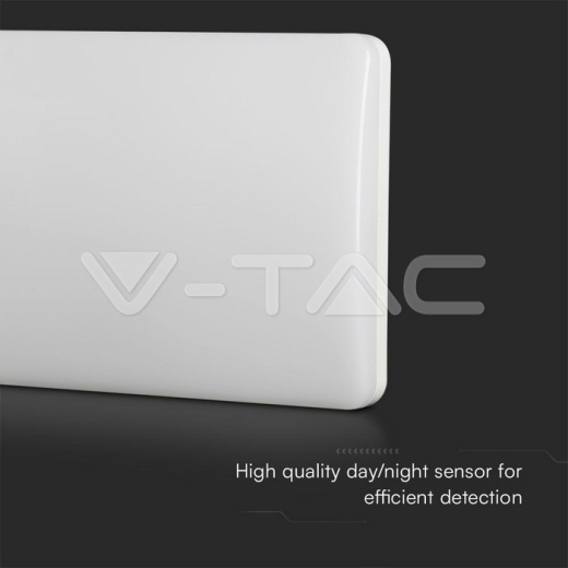 12W LED Address Wall Light SAMSUNG Chip CCT 3 in 1 IP65, IK10 White Body - 7