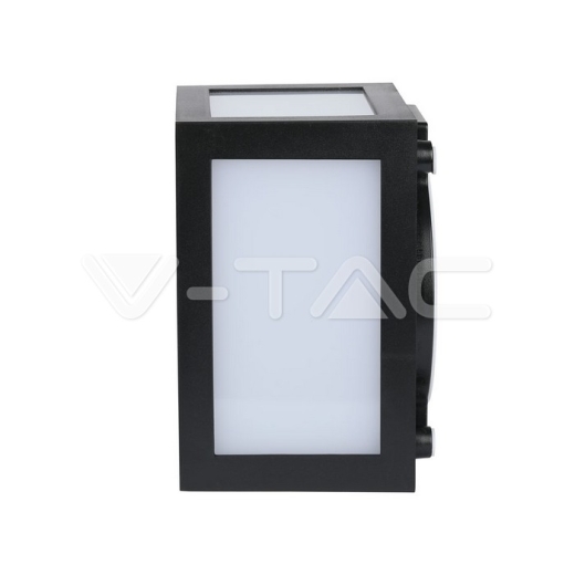 12W LED Wall Light IP65 Black Body 3000K - 2