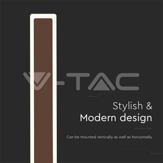 17W LED Wall Lamp Corten Body 4000K IP65 - 2