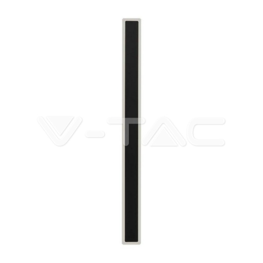 17W LED Wall Lamp Black Body 3000K IP65 - 1