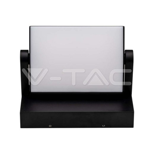 17W LED Wall Light Black Body 3000K IP65 - 3