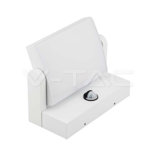 Aplique LED 17W Sensor Cuerpo Blanco 3000K IP65 - 2