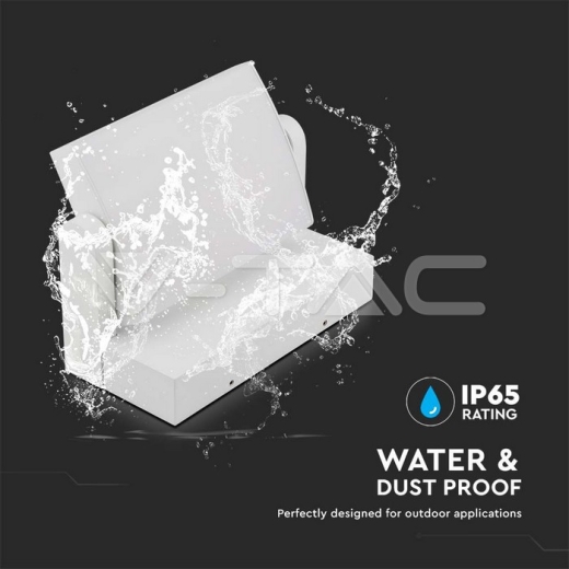 Aplique LED 17W Cuerpo Blanco 3000K IP65 - 7