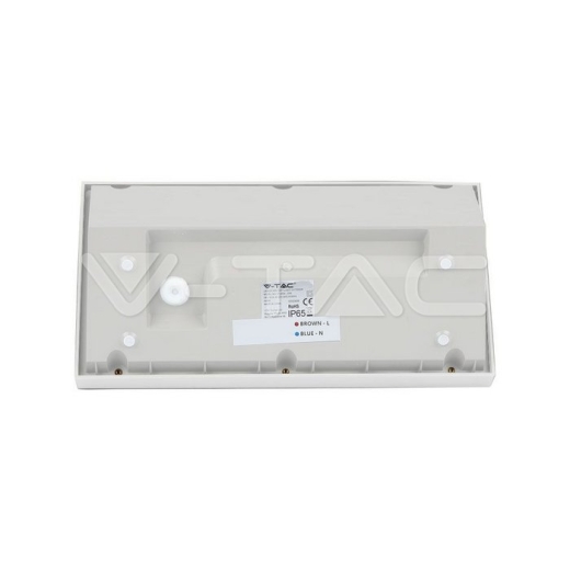 20W LED Landscape Outdoor Soft Light-Large 3000K White Body IP65 - 4