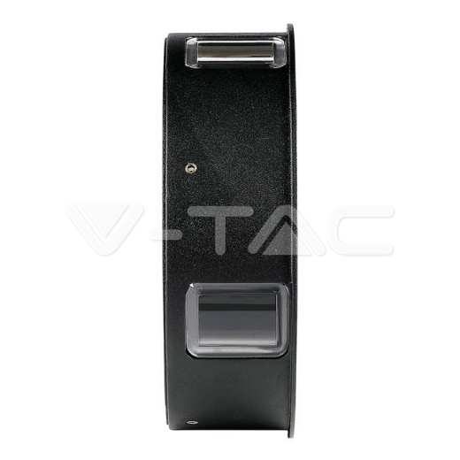 Lámpara de pared LED 4W Cuerpo Negro Redondo Luz Natural IP65 - 3