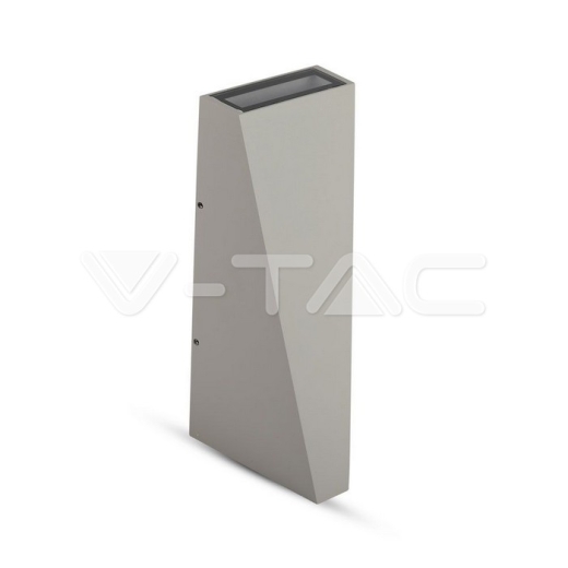 4W LED Wall Light Grey Body IP65 4000K - 1