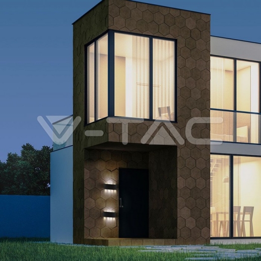 5W LED Wall Lamp 3000K Sand Black - 10