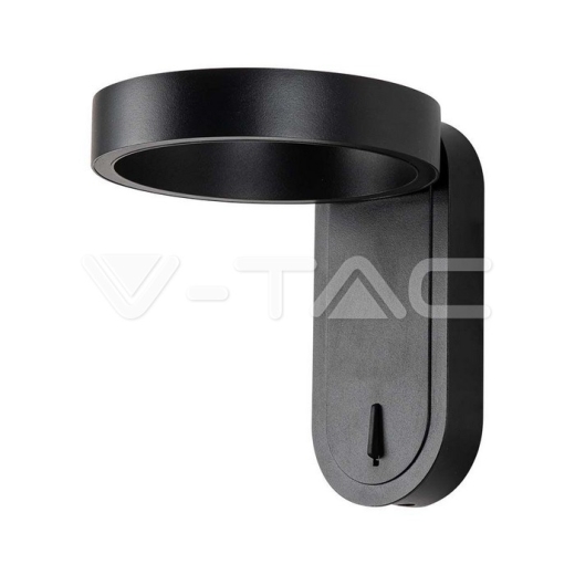 Aplique LED 5W 3000K+4000K Cuerpo Negro IP65 - 1
