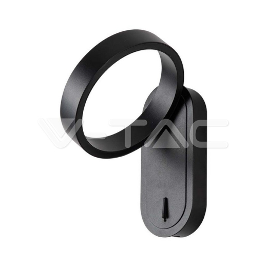 Aplique LED 5W 3000K+4000K Cuerpo Negro IP65 - 2