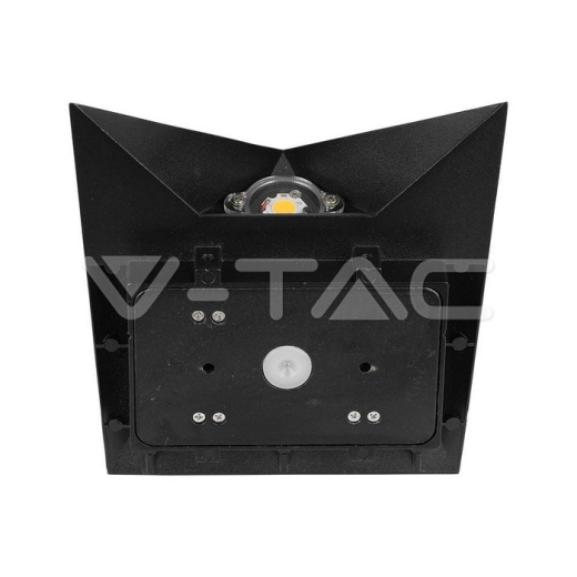 5W LED Wall Light Black Body IP65 4000K - 4