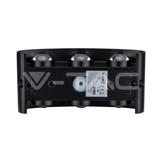 Aplique LED 5W Negro Arena IP54 4000K - 6