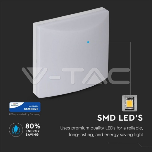 Números de casa iluminados con LED 6W SAMSUNG Chip 3000K - 5