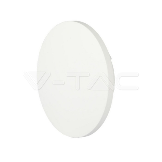 6W LED Lámpara de Pared Blanco Natural Cuerpo Blanco Rojoondo - 1