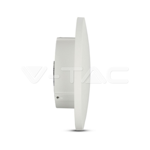 6W LED Lámpara de Pared Blanco Natural Cuerpo Blanco Rojoondo - 2