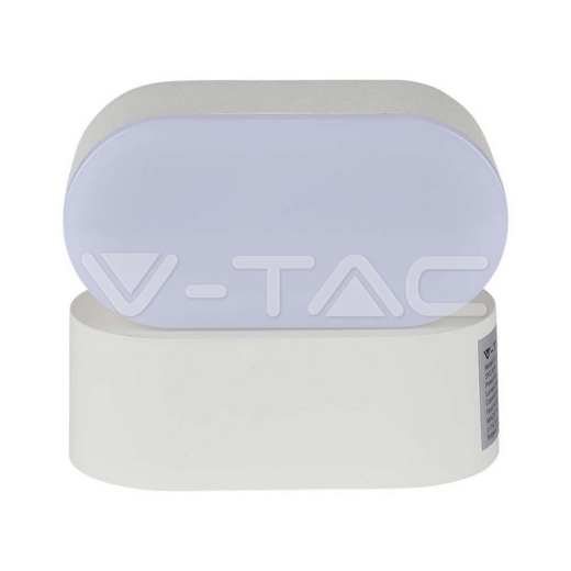 Aplique LED 6W Cuerpo Blanco IP65 Móvil 3000K - 2