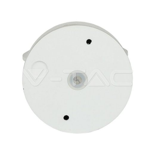 7W LED Wall Light White Body 3000K IP65 - 4