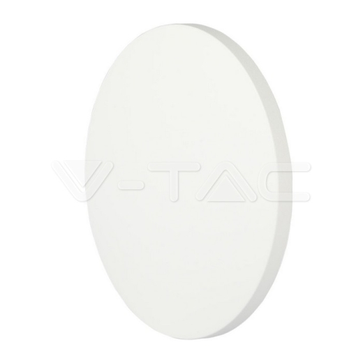 9W LED Wall Lamp Warm White White Round IP65 - 1