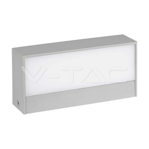 Lámpara para exterior LED 9W Arriba/Abajo 6400K Cuerpo Gris IP65 - 1