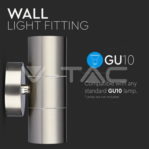 Wall Fitting GU10 Steel Body 2 Way IP44 - 7