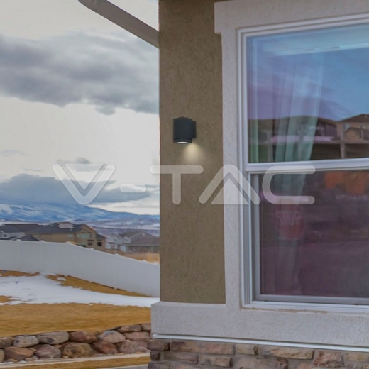 Wall Lamp GU10 Black White Down - 12