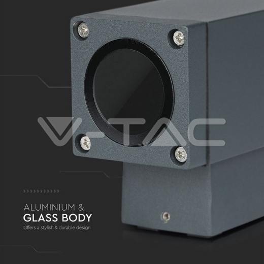 Wall Lamp GU10 Black White Down - 9