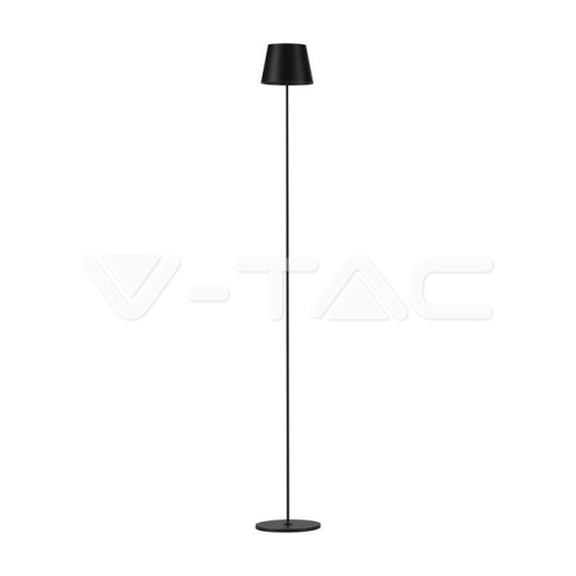 Lámpara de Pie LED 4W Cuerpo Negro 3000K IP54 - 1