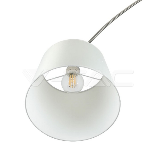 LED Floor Lamp E27 Ivory Lamp Shade - 2